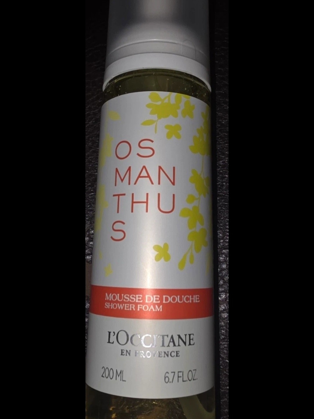 L'OCCITANE en Provence Osmanthus Shower Foam w/ Flower Extract 6.7 fl oz